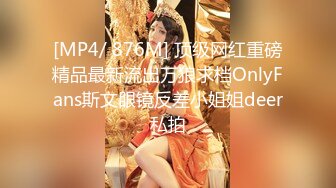 [MP4/ 876M] 顶级网红重磅精品最新流出万狼求档OnlyFans斯文眼镜反差小姐姐deer私拍