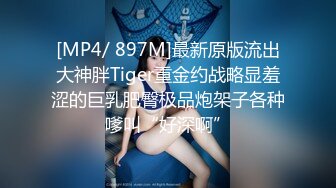 [MP4/ 897M]最新原版流出大神胖Tiger重金约战略显羞涩的巨乳肥臀极品炮架子各种嗲叫“好深啊”