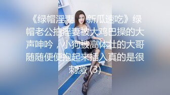 《绿帽淫妻㊙️新瓜速吃》绿帽老公拍淫妻被大鸡巴操的大声呻吟，小狗被高体壮的大哥随随便便抱起来插入真的是很刺激 (3)