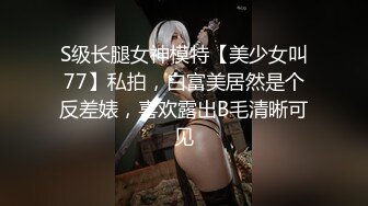 S级长腿女神模特【美少女叫77】私拍，白富美居然是个反差婊，喜欢露出B毛清晰可见