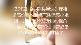 [2DF2] 【小陈头星选】深夜场高价网约温婉气质漂亮小姐姐，兄弟3p沙发近景av视角，暴力深喉观感超佳撸管必备 -[MP4/149MB][BT种子]