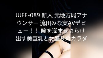 JUFE-089 新人 元地方局アナウンサー 流田みな実AVデビュー！！ 瞳を潤ませさらけ出す美巨乳と女盛りのカラダ