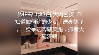 [MP4/ 1.83G] 大内密探_不知道如何约的少女，漂亮妹子，一脸呆萌肉感美腿，抓着大屌深喉