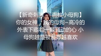 【新奇刺激❤️调教小母狗】你的女神，我的母狗~高冷的外表下藏着一颗骚动的心 小母狗越是被羞辱越喜欢