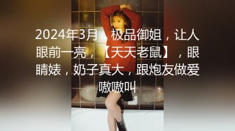 2024年3月，极品御姐，让人眼前一亮，【天天老鼠】，眼睛婊，奶子真大，跟炮友做爱嗷嗷叫