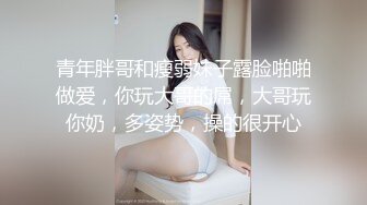 青年胖哥和瘦弱妹子露脸啪啪做爱，你玩大哥的屌，大哥玩你奶，多姿势，操的很开心