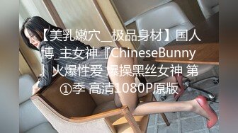 【美乳嫩穴__极品身材】国人博_主女神『ChineseBunny』火爆性爱 爆操黑丝女神 第①季 高清1080P原版