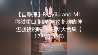 【自整理】P站Vilu and Mi 微微重口 捆绑 调教 把脚脚伸进骚货的嘴里  最新大合集【177V】 (55)