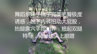 舞蹈系妹子桃子完美肥臀极度诱惑，脱下内裤扭动大屁股，抬腿露穴手指扣弄，翘起双腿特写，骑坐枕头上磨蹭